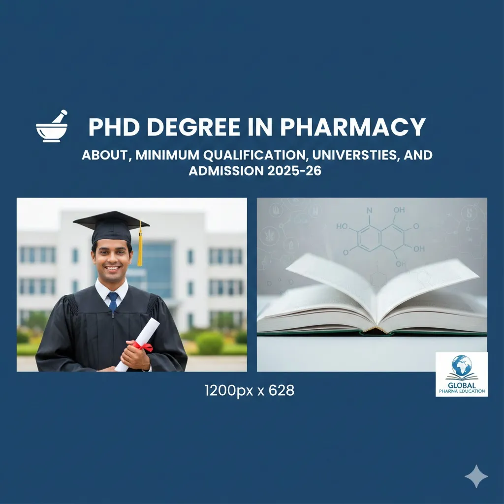 PhD in Pharmacy - About, Minimum Qualification, Universities, And Admission 2025-26 thumbnail