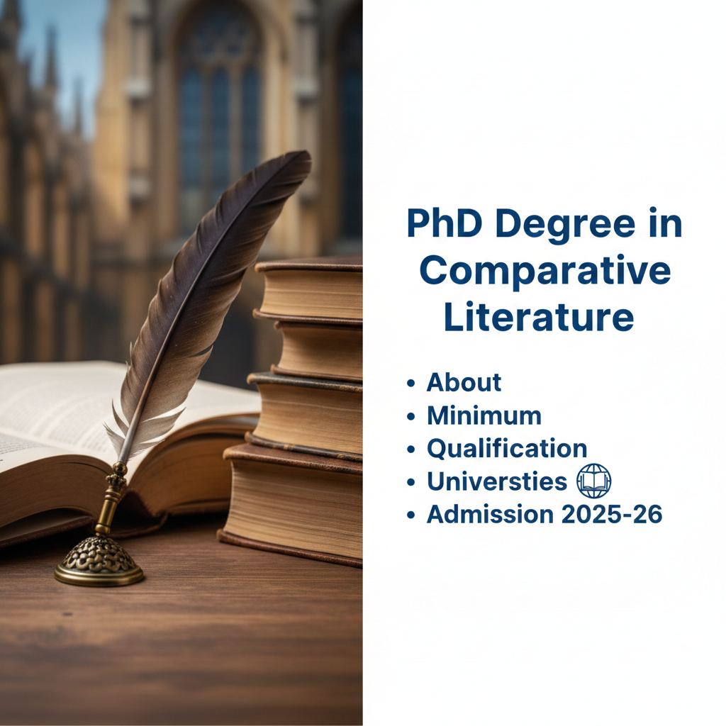 PhD Degree in Comparative Literature - About, Minimum Qualification, Universities, and Admission 2025-26 thumbnail