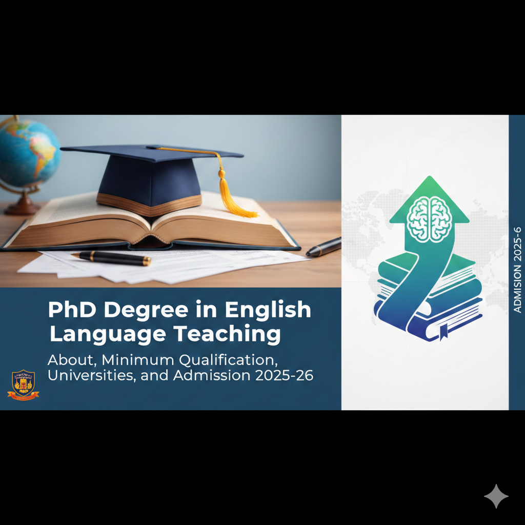 PhD Degree in English Language Teaching - About, Minimum Qualification, Universities, and Admission 2025-26 thumbnail