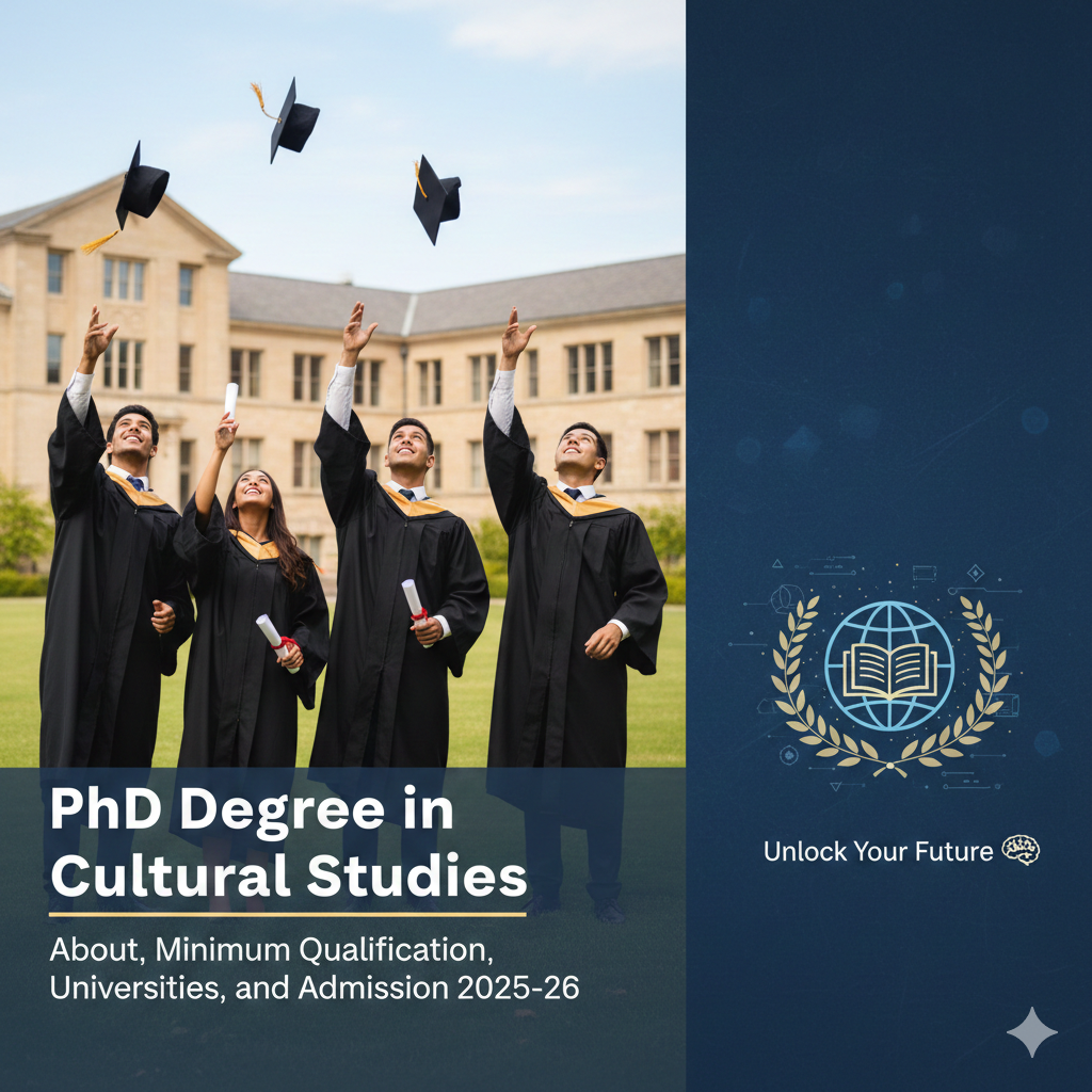 PhD Degree in Cultural Studies - About, Minimum Qualification, Universities, and Admission 2025-26 thumbnail