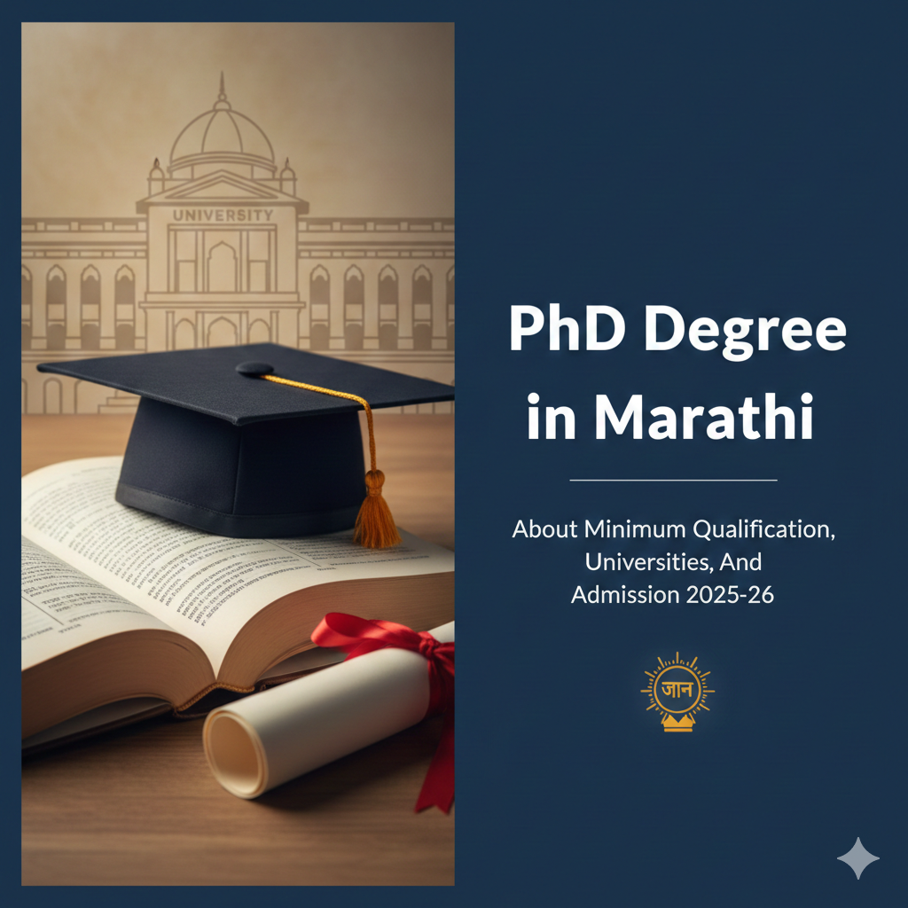 PhD Degree in Marathi - About Minimum Qualification, Universities, And Admission 2025-26 thumbnail