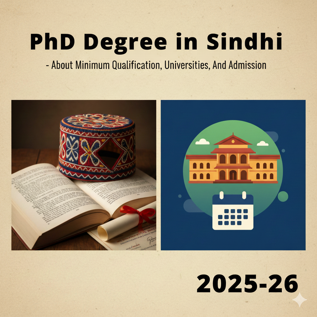 PhD Degree in Sindhi - About Minimum Qualification, Universities, And Admission 2025-26 thumbnail