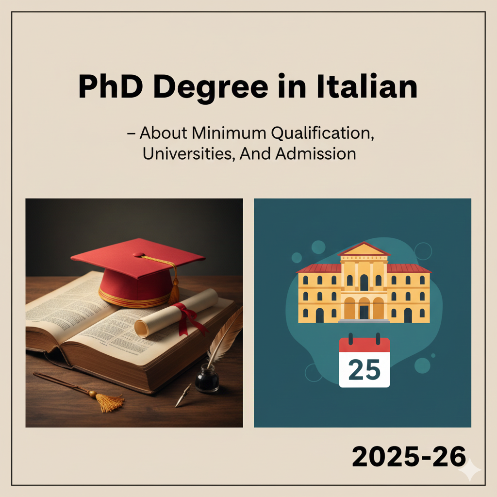 PhD Degree in Italian - About Minimum Qualification, Universities, And Admission 2025-26 thumbnail