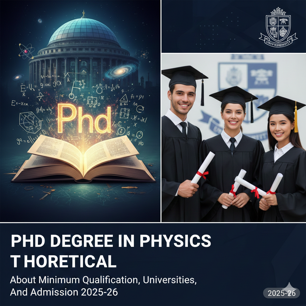 PhD Degree in Physics Theoretical - About Minimum Qualification, Universities, And Admission 2025-26 thumbnail