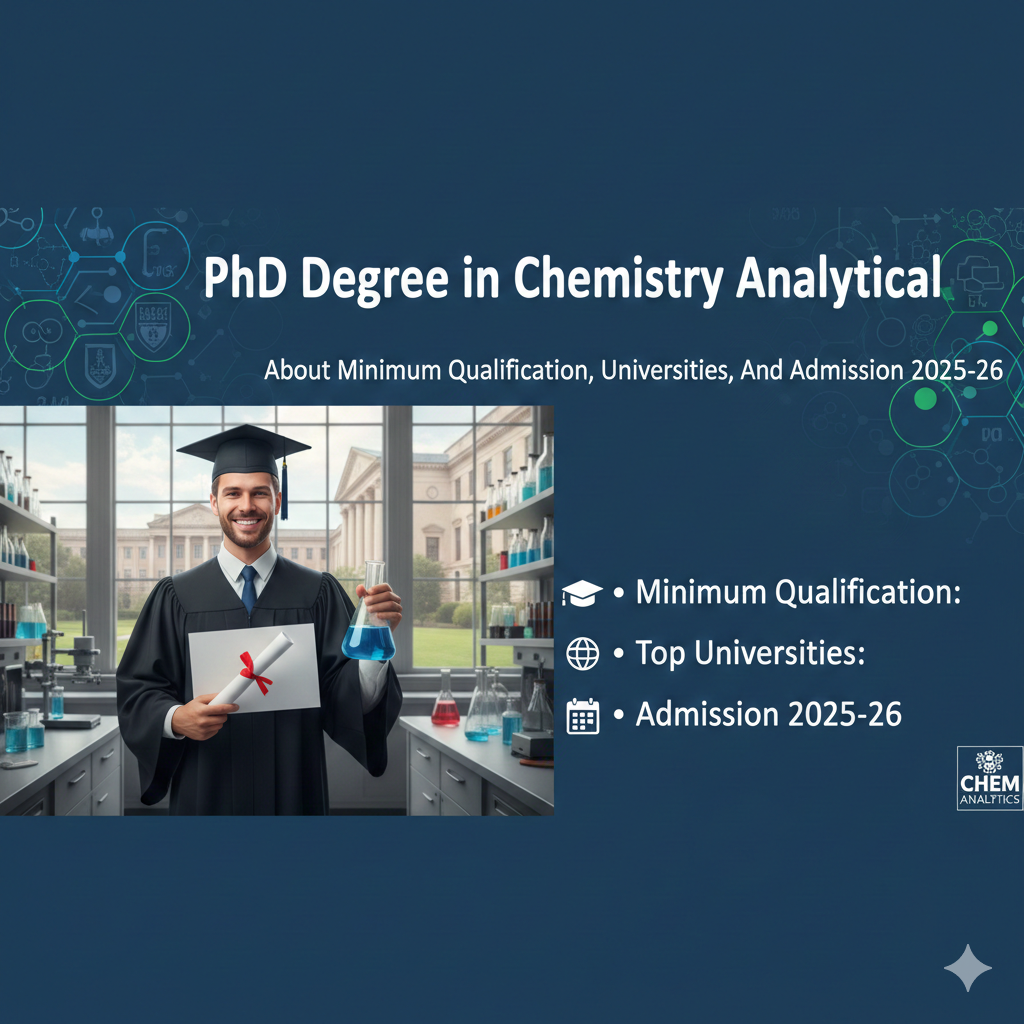 PhD Degree in Chemistry Analytical - About Minimum Qualification, Universities, And Admission 2025-26 thumbnail