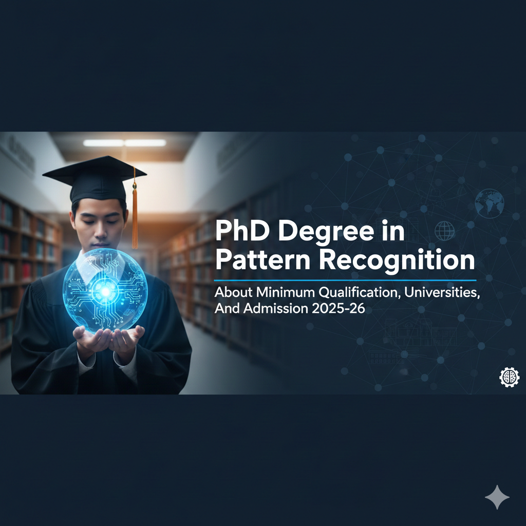PhD Degree in Pattern Recognition - About Minimum Qualification, Universities, And Admission 2025-26 thumbnail