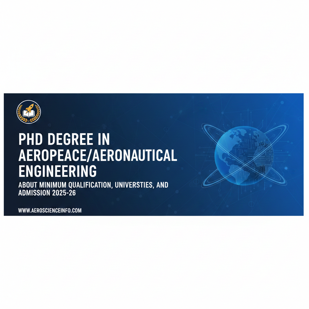 PhD Degree in Aerospace/Aeronautical Engineering - About Minimum Qualification, Universities, And Admission 2025-26 thumbnail